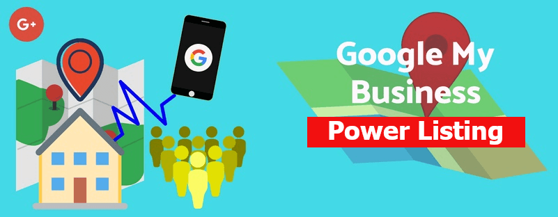 Google My Business Power Listing graphic